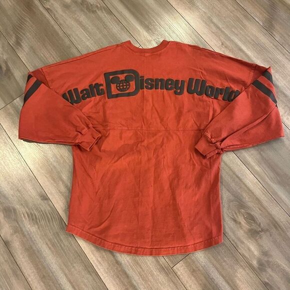 Walt Disney Disneyland Burgundy Spirit‎ Jersey Women Small Bin M-51 - Picture 6 of 6
